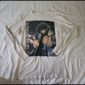 Sunrise mens size small cowboy bebop anime long sleeve shirt #NN8
